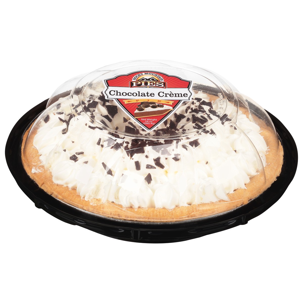 slide 1 of 9, Rocky Mountain Pies Chocolate Creme Pie 24 oz, 24 oz