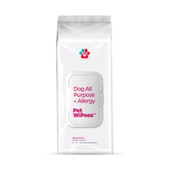 Pet Parents Allergy Wipes Natural 100 ct