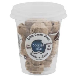 Cookies-n-Milk Edible Cookies-n-Cream Cookie Dough 6 oz