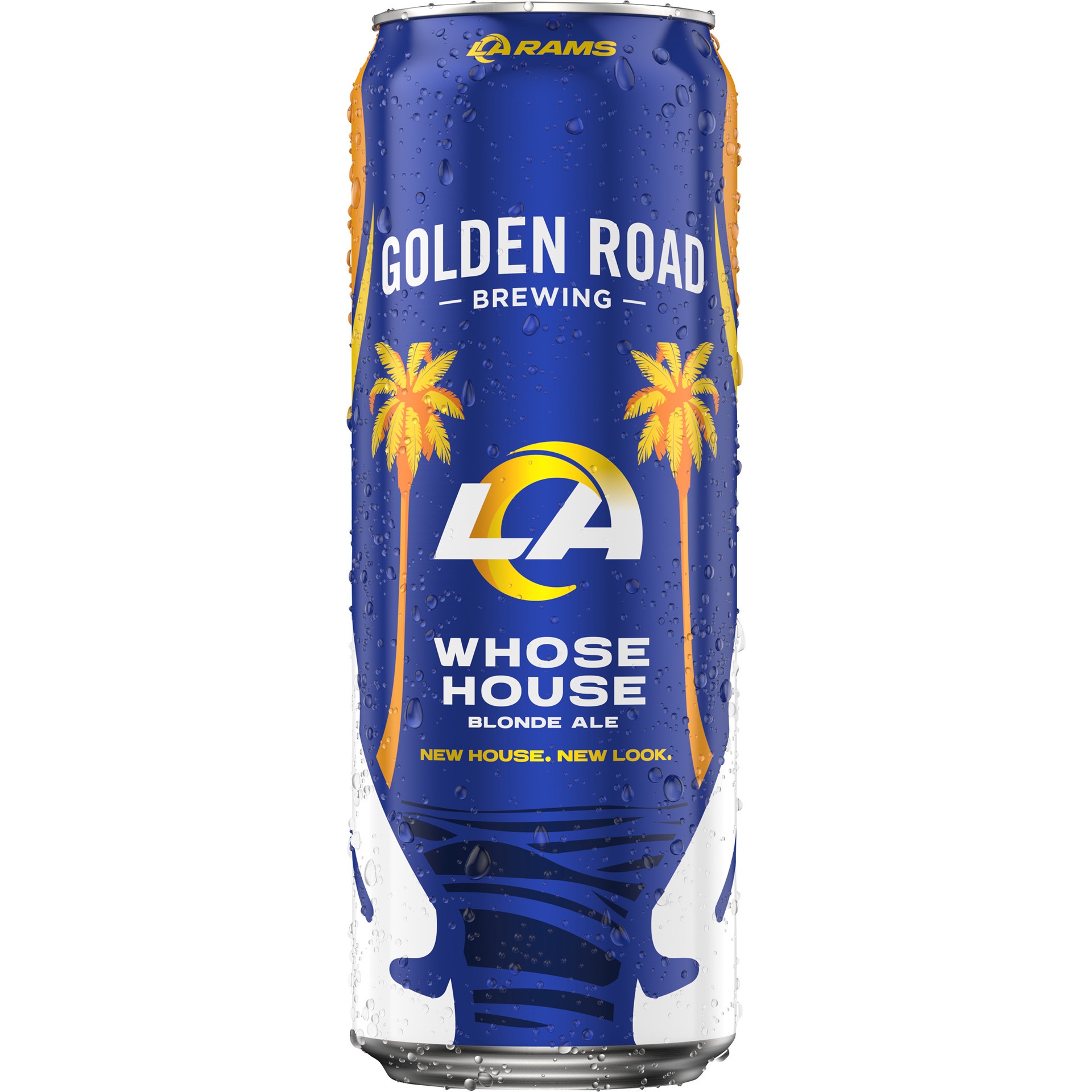 slide 3 of 4, Golden Road Whose House Blonde Ale, 25 fl. oz. Can, 25 oz