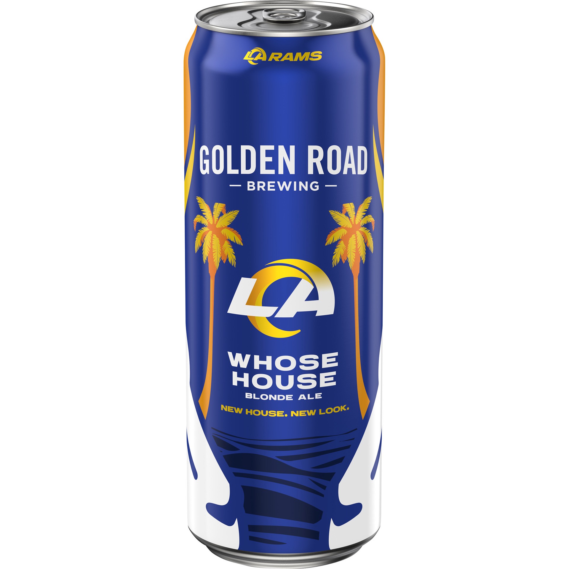 slide 4 of 4, Golden Road Whose House Blonde Ale, 25 fl. oz. Can, 25 oz