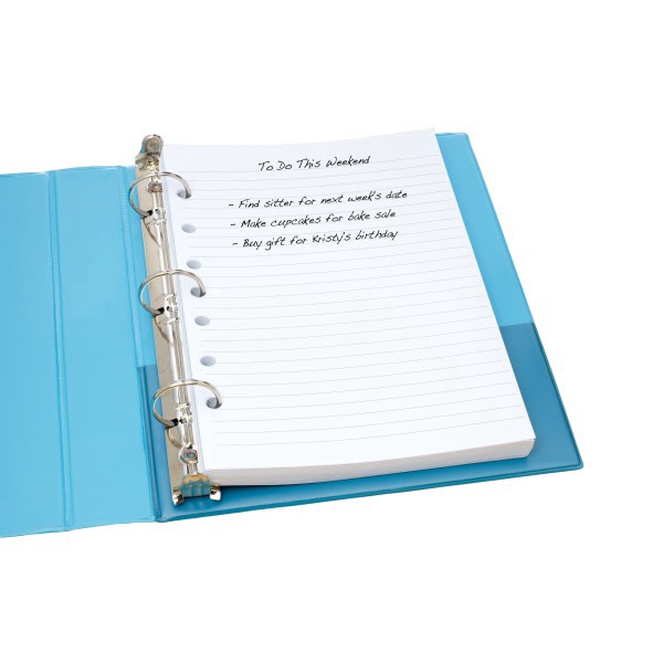 slide 2 of 5, Avery College Ruled Filler Paper White, 100 ct