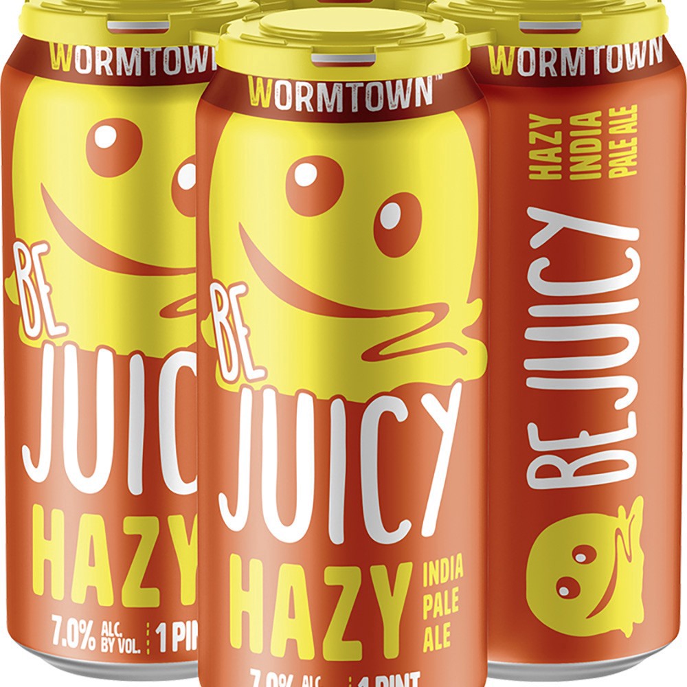 slide 1 of 1, Wormtown Be Juicy, 4 ct; 16 oz