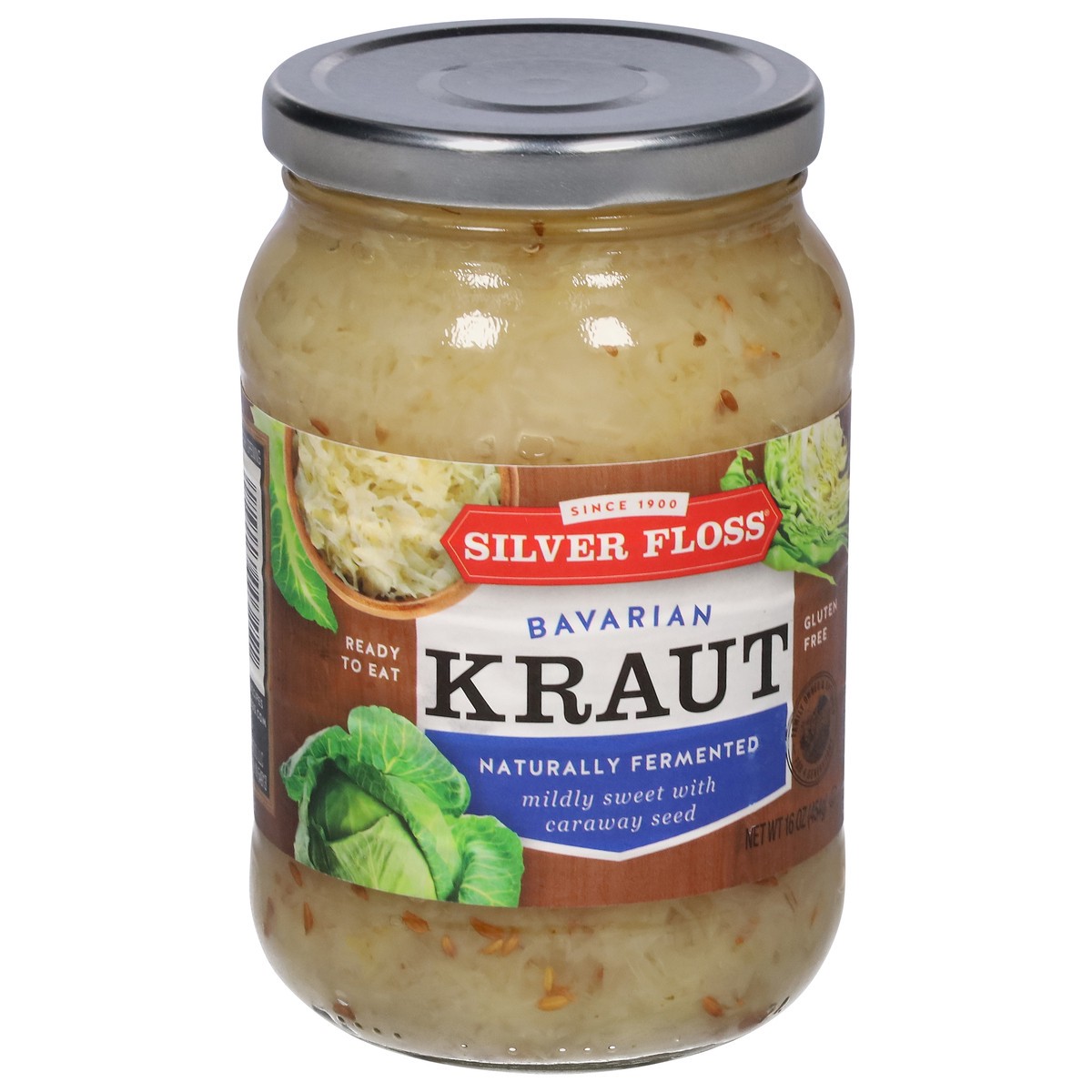 slide 7 of 9, Silver Floss Bavarian Sauerkraut, 16 oz