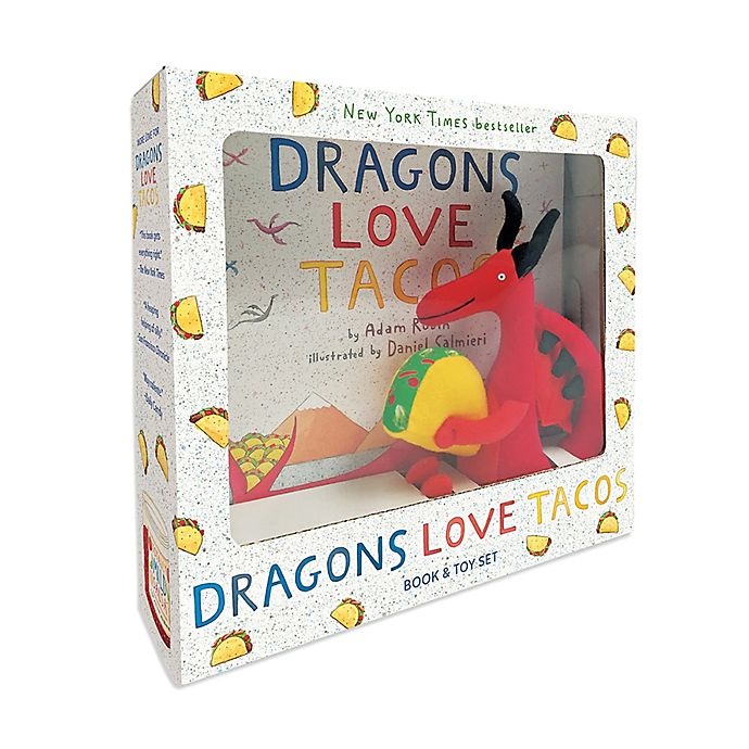 slide 1 of 1, Penguin Random House Children's Book and Toy Set: Dragons Love Tacos'' by Adam Rubin'', 1 ct