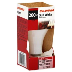 Sylvania Soft White Indoor 200 Watt Light Bulb