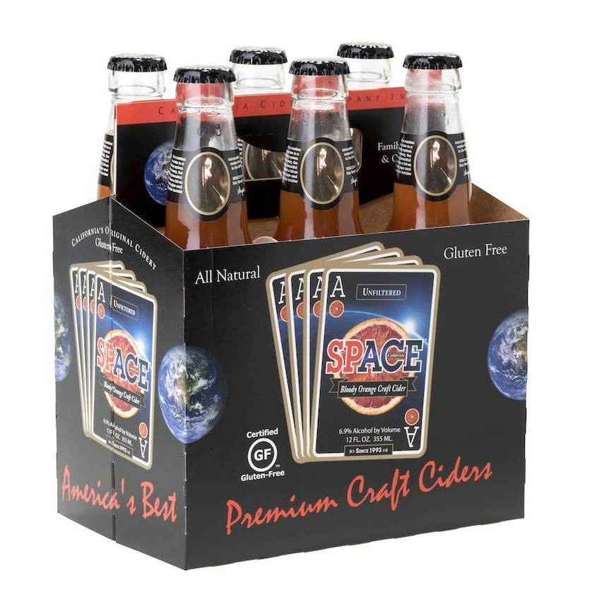 slide 1 of 1, Ace Cider Ace Space Cider 6pk, 6 ct; 12 oz