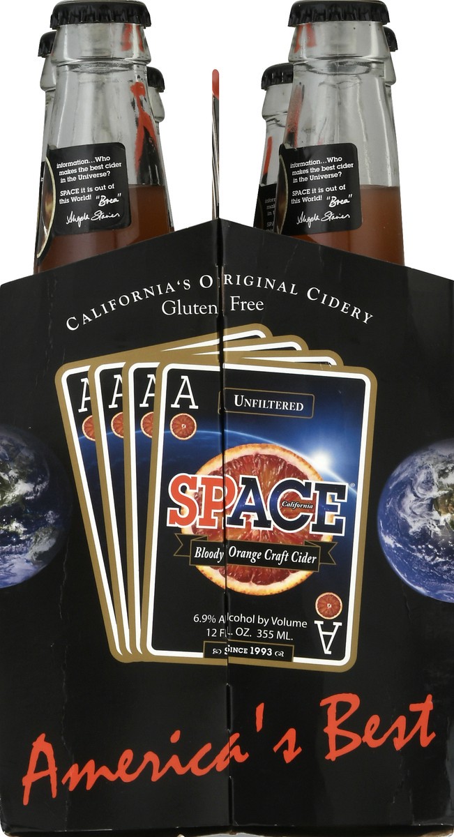 slide 8 of 9, Ace Cider Ace Blood Orange Space Cider 6Pk, 72 fl oz