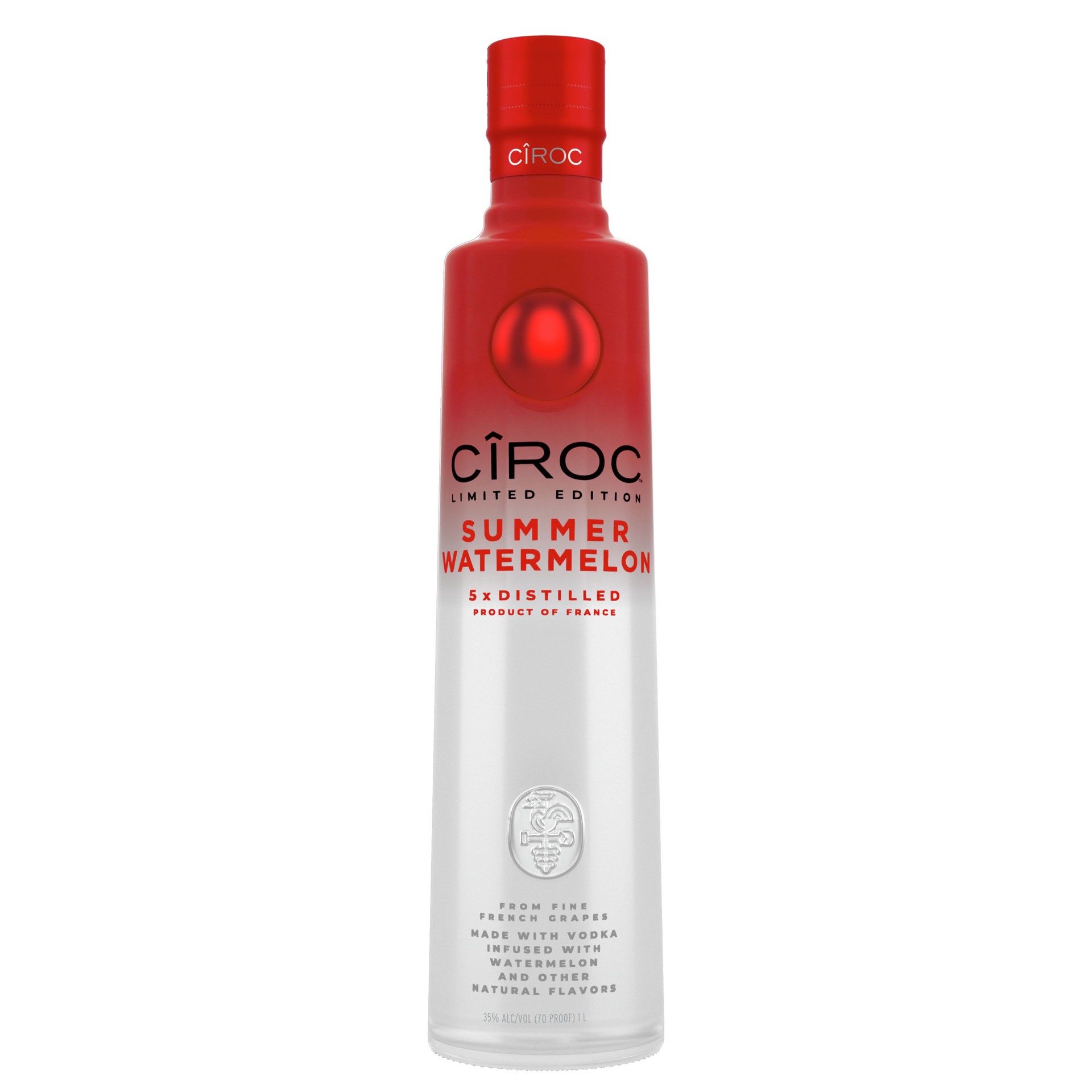 slide 1 of 4, CIROC Limited Edition Summer Watermelon (Made with Vodka Infused with Natural Flavors), 1 L, 1 liter