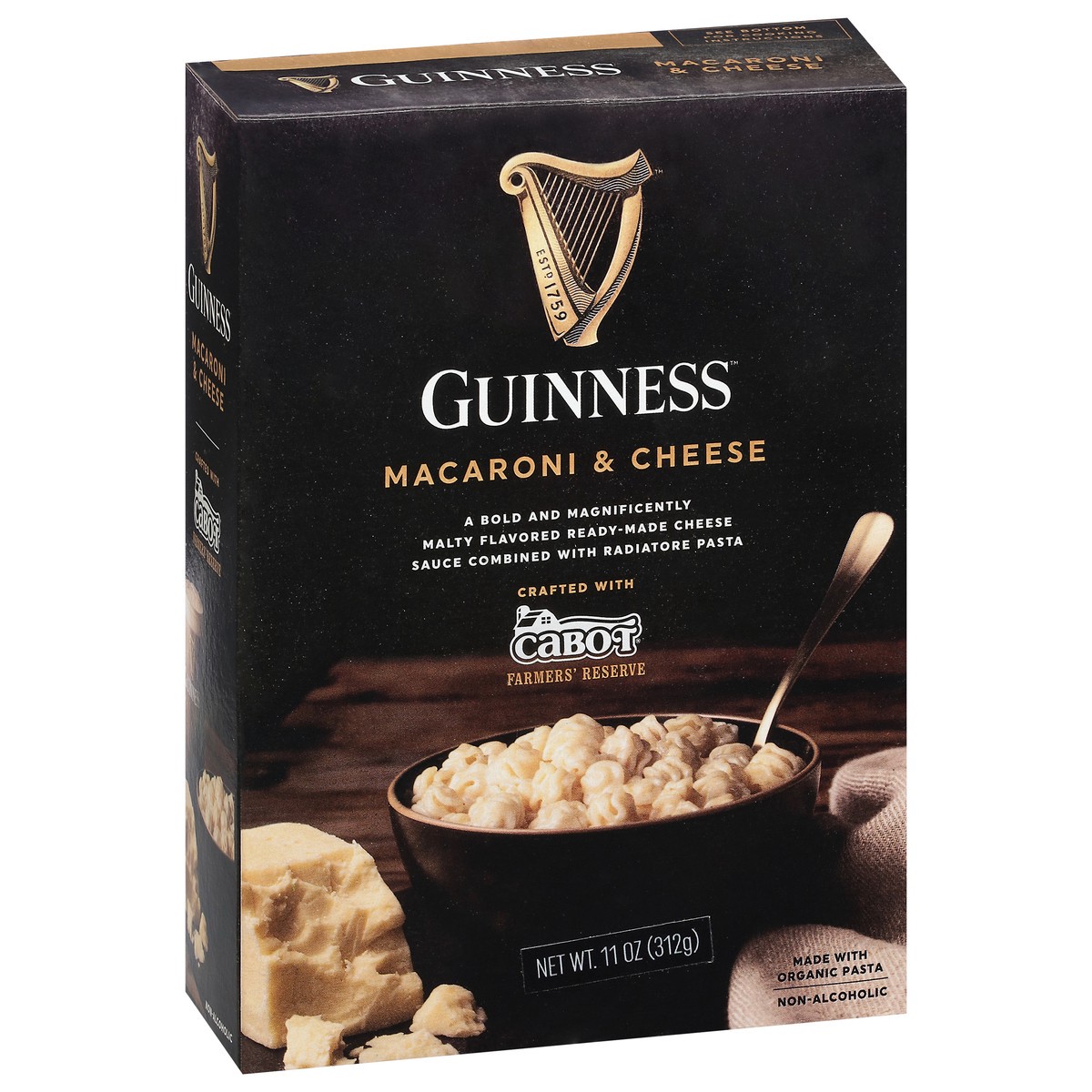 slide 8 of 9, Guinness Cabot Farmers Reserve Guinness Mac & Cheese, 11 oz