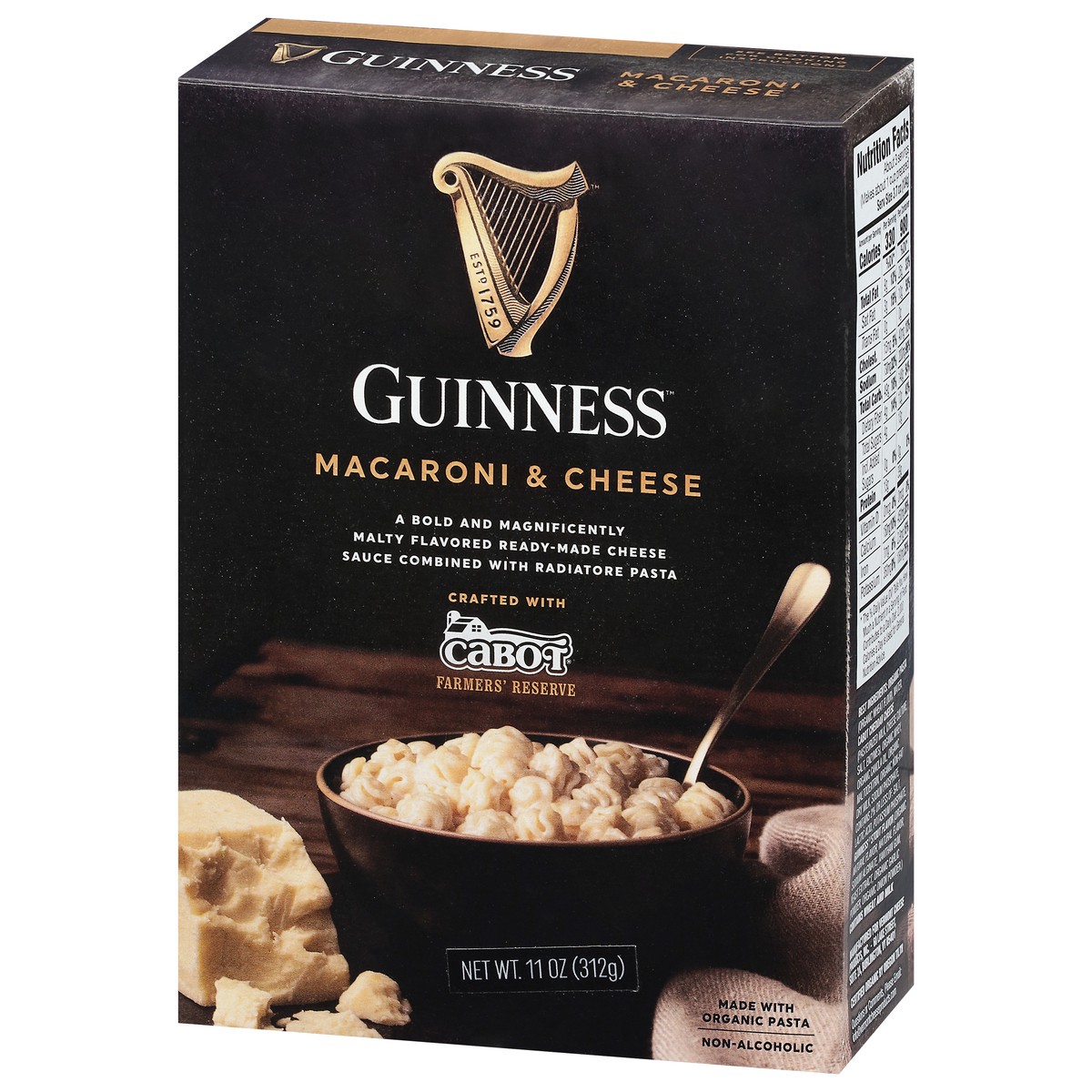slide 9 of 9, Guinness Cabot Farmers Reserve Guinness Mac & Cheese, 11 oz