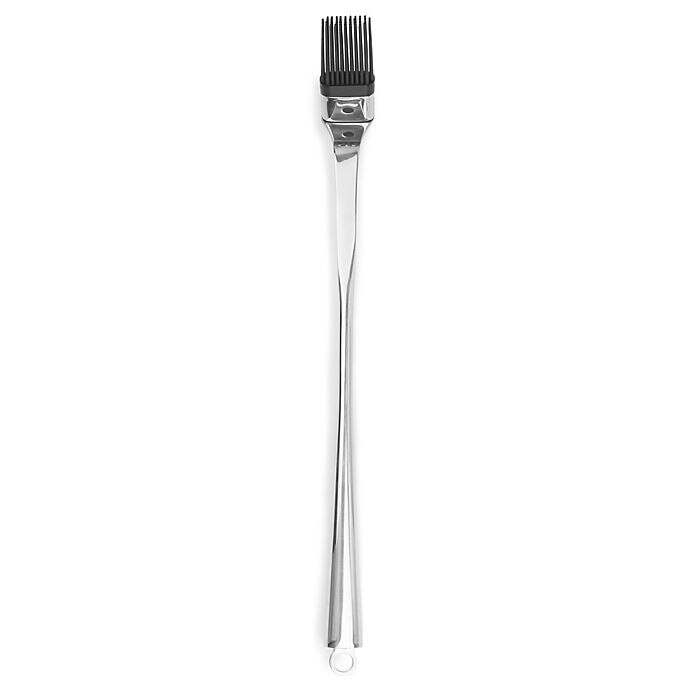 slide 1 of 1, Schmidt Brothers Chrome Polished Stainless Steel Basting Brush, 1 ct