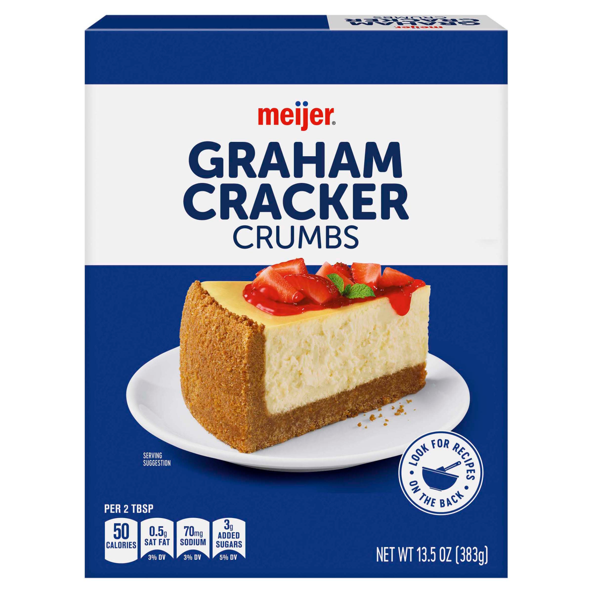 slide 1 of 3, Meijer Graham Cracker Crumbs, 13.5 oz