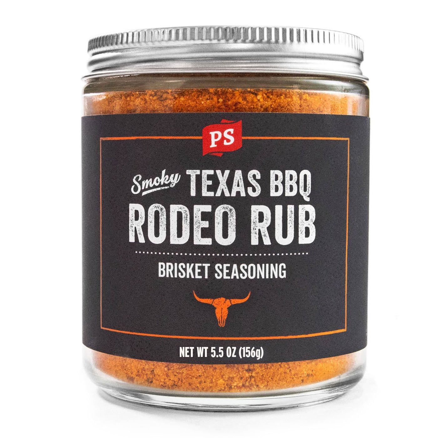 slide 1 of 1, PS Smoky Texas BBQ Rodeo Rub Brisket Seasoning, 5.5 oz