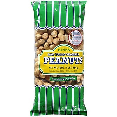slide 1 of 1, Hines Raw Jumbo Virginia in Shell Peanuts, 1 lb