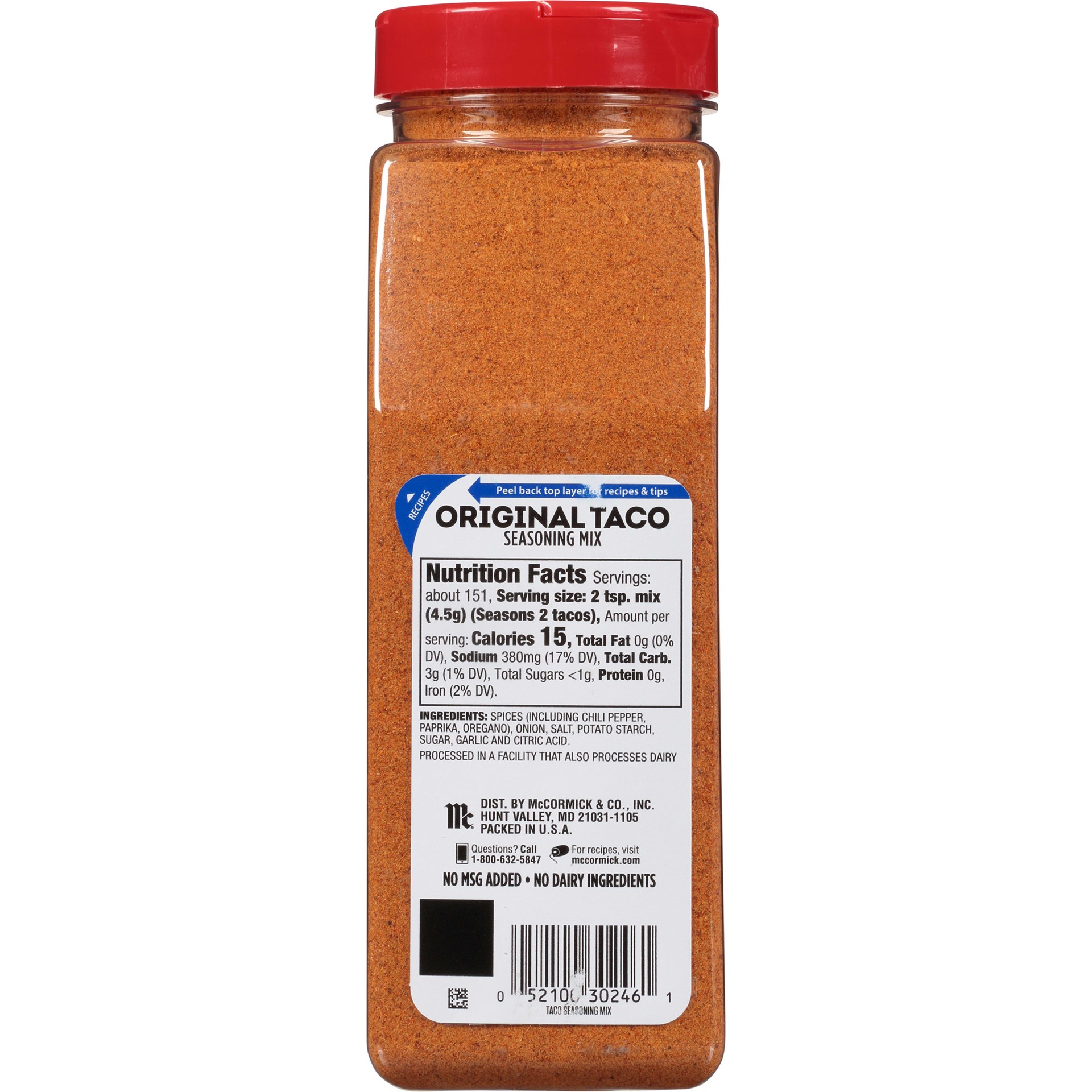 slide 2 of 5, McCormick Taco Seasoning Mix, 24 oz