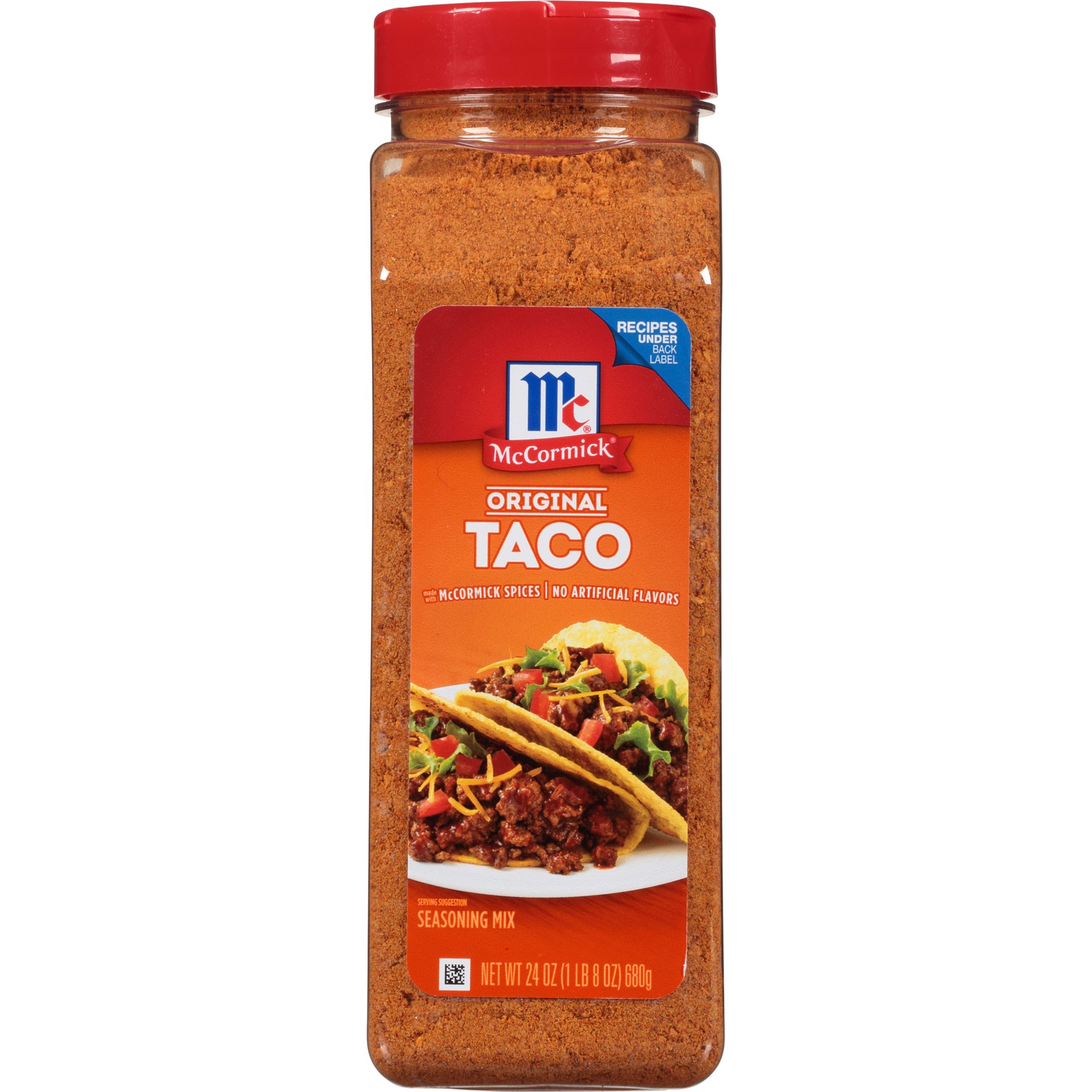 slide 1 of 5, McCormick Taco Seasoning Mix, 24 oz