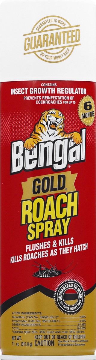 slide 1 of 9, Bengal Gold Roach Spray 11 oz, 11 oz