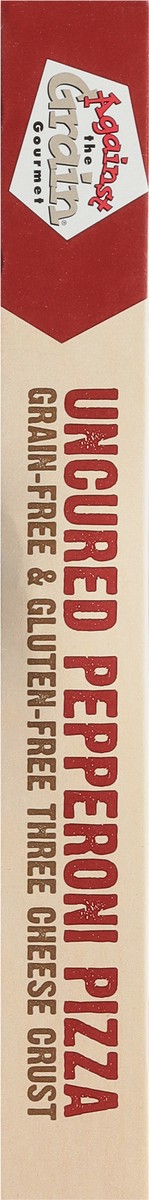 slide 6 of 11, Against the Grain Pizza, Uncured Pepperoni, Sharing Size, 15 oz