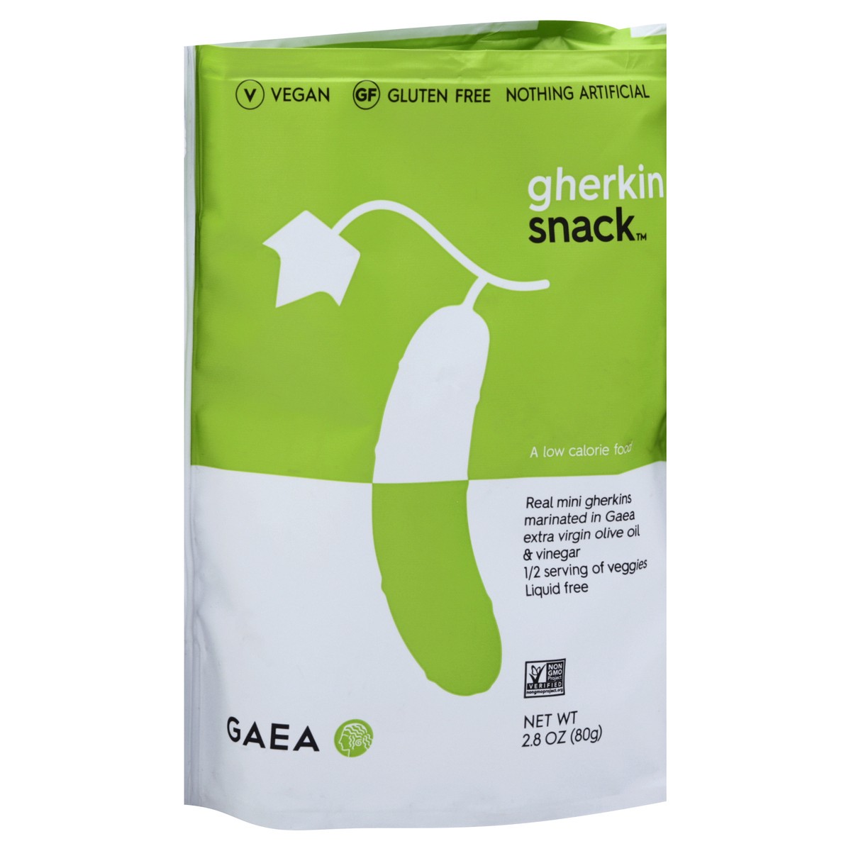 slide 7 of 13, Gaea Gluten Free Gherkin Snack 2.8 oz, 2.8 oz