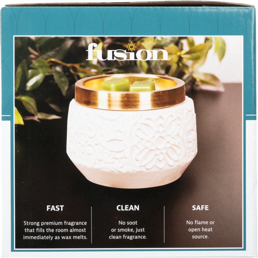slide 3 of 5, Fusion™ Moonflower 2 in 1 Warmer, 1 ct
