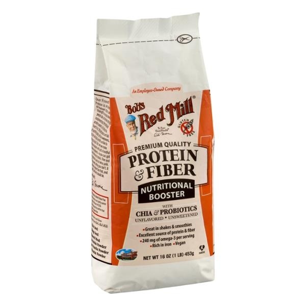 slide 1 of 1, Bob's Red Mill Fiber And Protein Powder, 16 oz