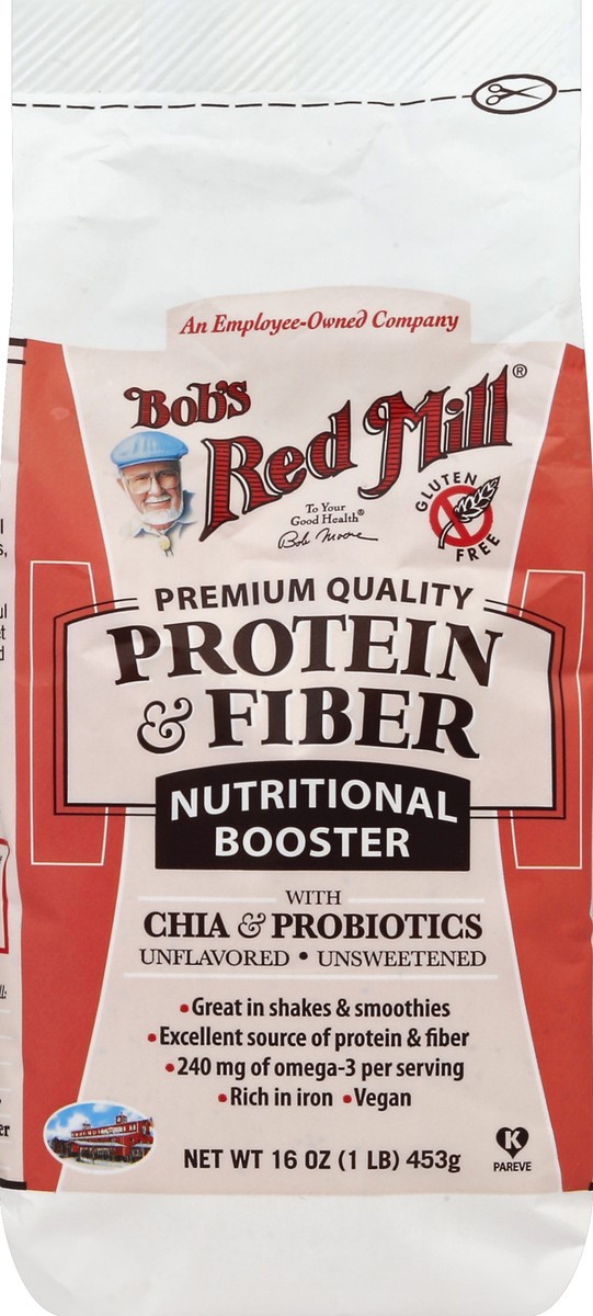 slide 5 of 5, Bob's Red Mill Fiber And Protein Powder, 16 oz