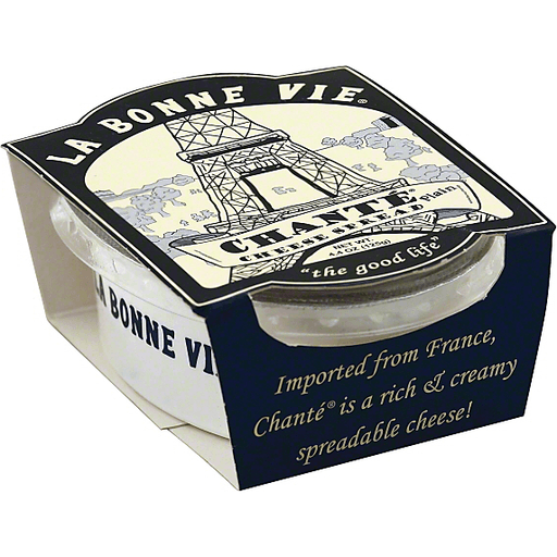 slide 2 of 2, La Bonne Vie Chante Plain Cheese Spread, 4.4 oz