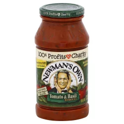 Newman's Own Tomato & Basil Pasta Sauce