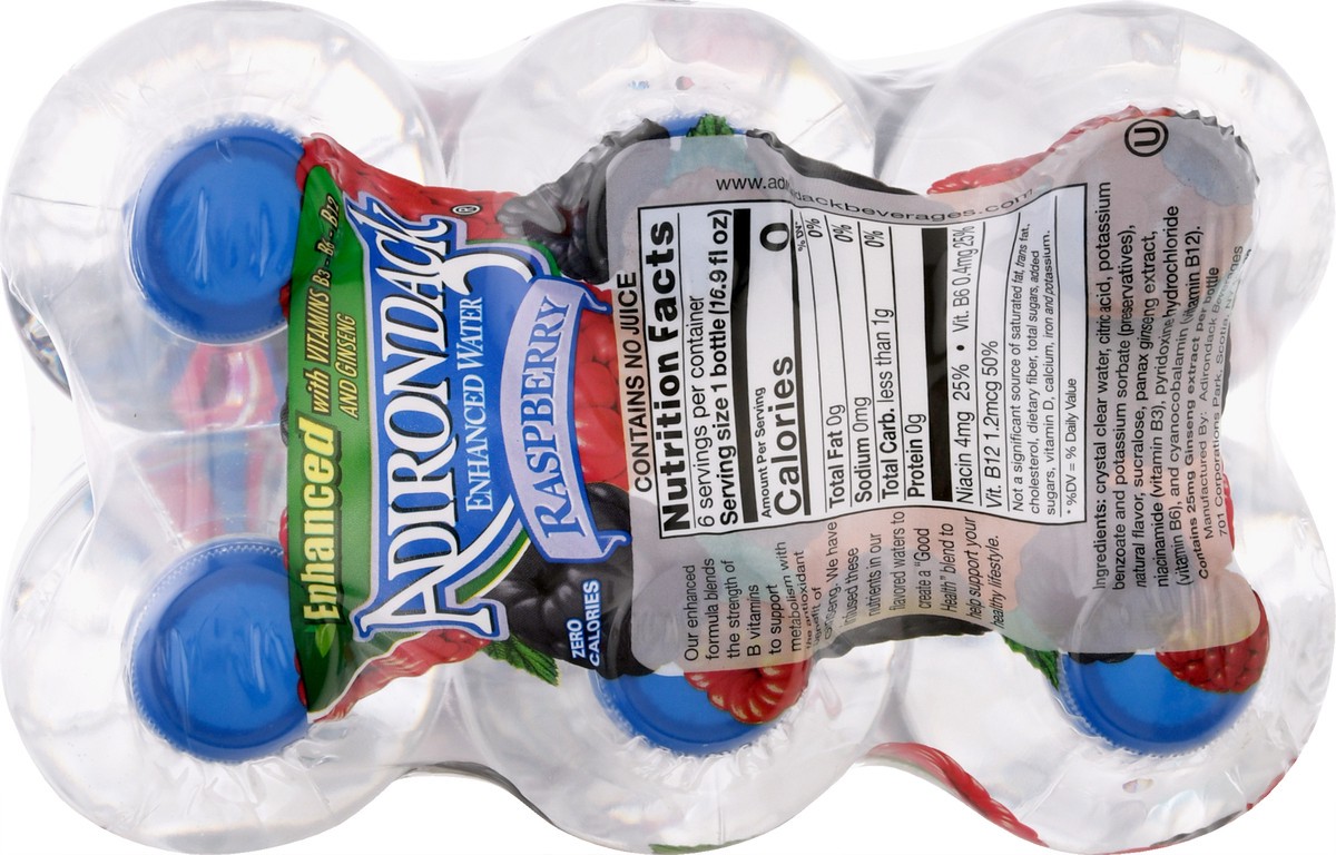 slide 7 of 13, Adirondack Adirondak Raspberry Fruit Water, 101.4 oz