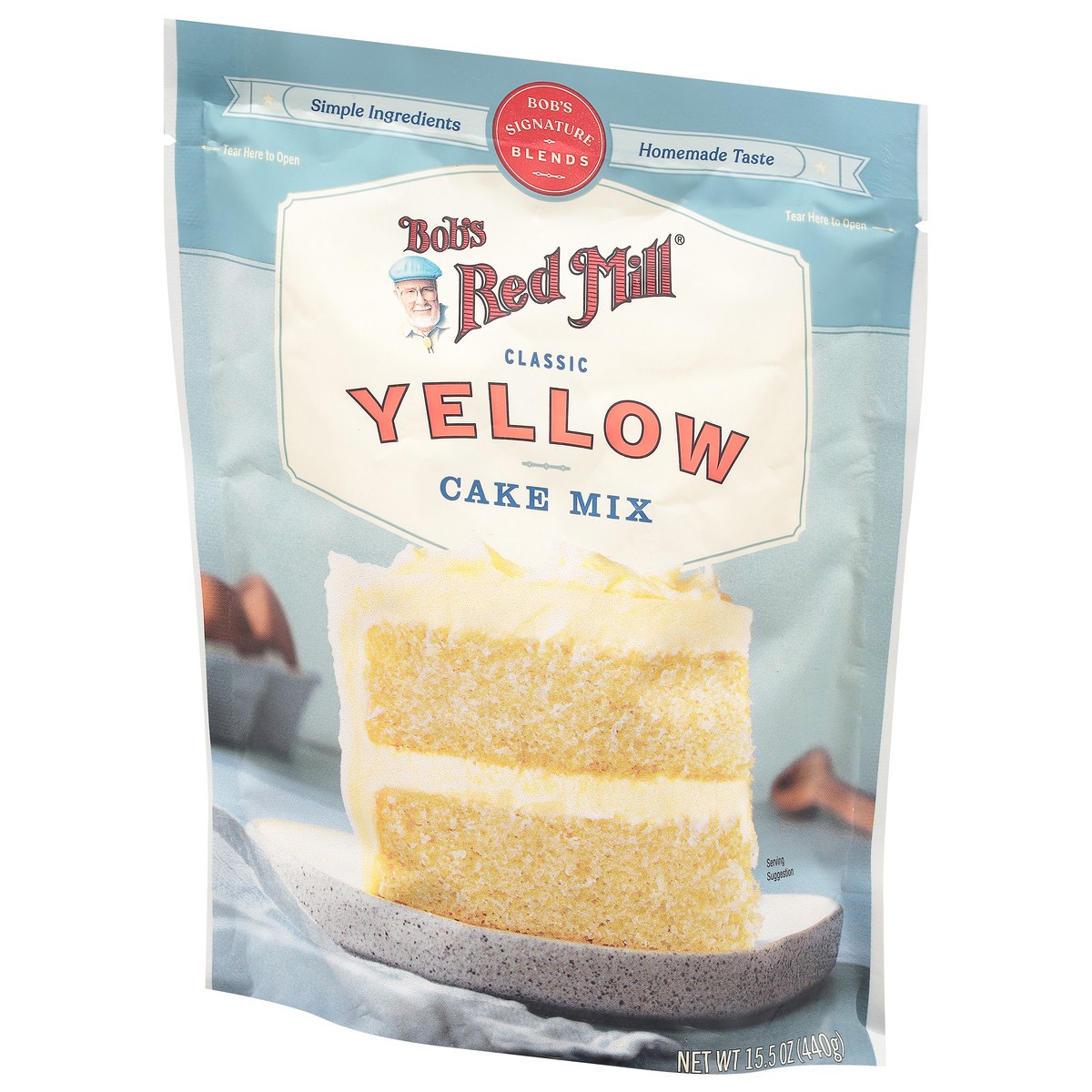 slide 6 of 13, Bob's Red Mill Classic Yellow Cake Mix 15.5 oz, 15.5 oz