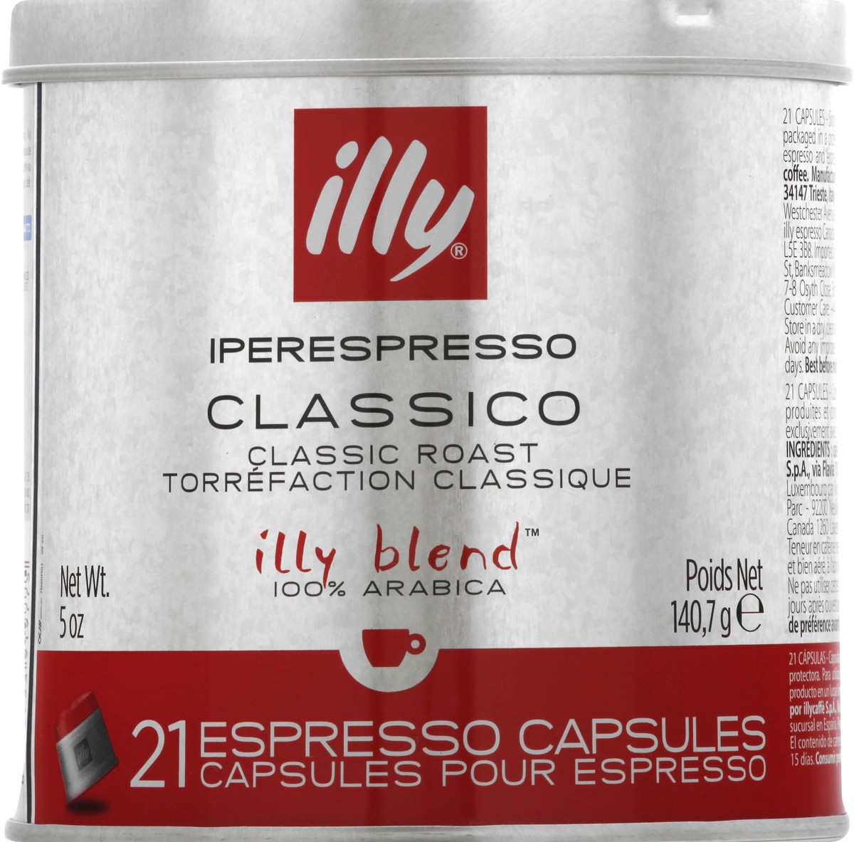 slide 8 of 12, illy Blend Classic Roast Illy Blend Espresso Capsules Classico Iperespresso - 21 ct, 21 ct