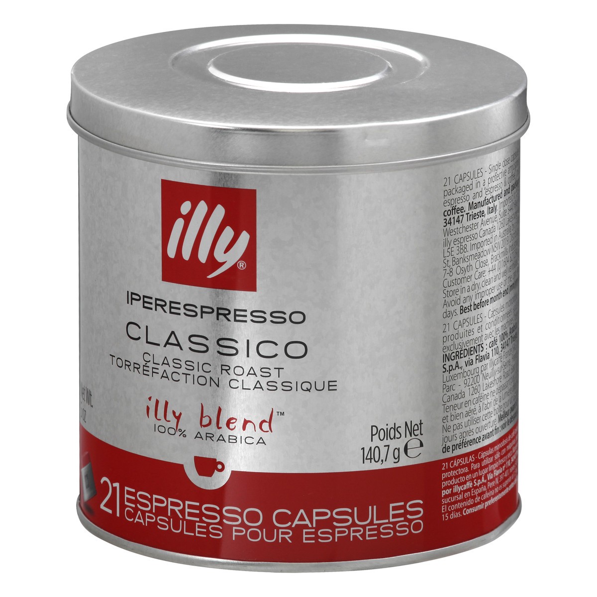 slide 9 of 12, illy Blend Classic Roast Illy Blend Espresso Capsules Classico Iperespresso - 21 ct, 21 ct