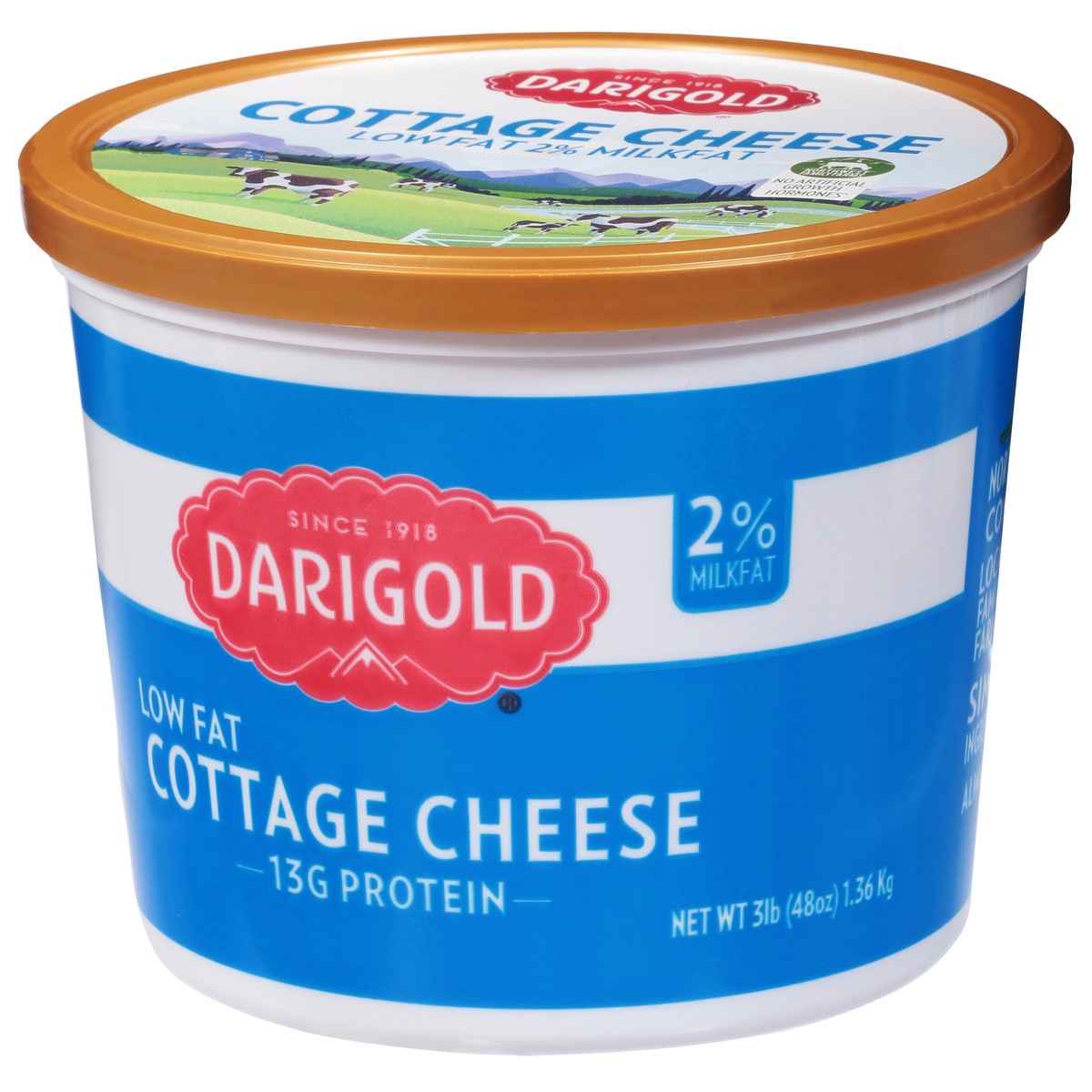 slide 3 of 9, Darigold 2% Milkfat Low Fat Cottage Cheese 3 lb, 3 lb