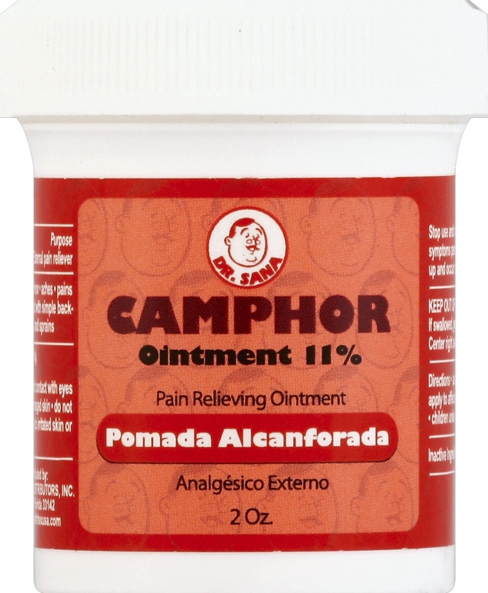 slide 3 of 3, Dr. Sana Healthtex Pomada Pomada De Alcanfor, 2.5 oz