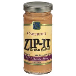 Zip-It Cabernet Steak Sauce - 8 oz