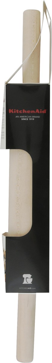 slide 8 of 9, KitchenAid KA Maplewood Handled Rolling Pin, 1 ct