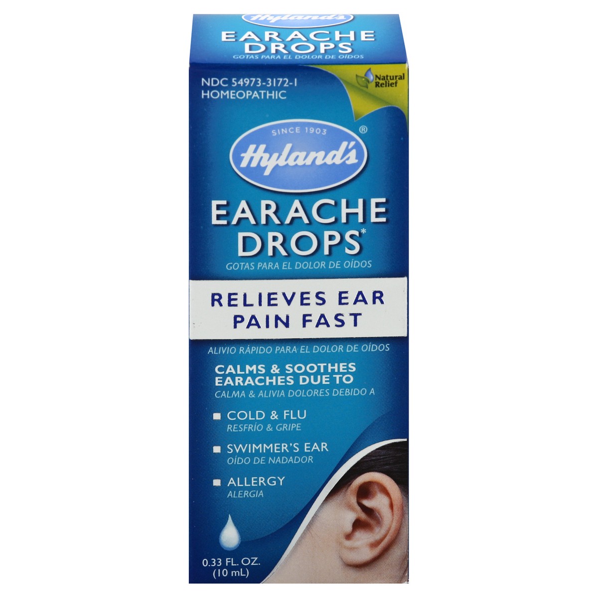 slide 6 of 10, Hyland's Earache Drops 0.33 oz, 0.33 oz