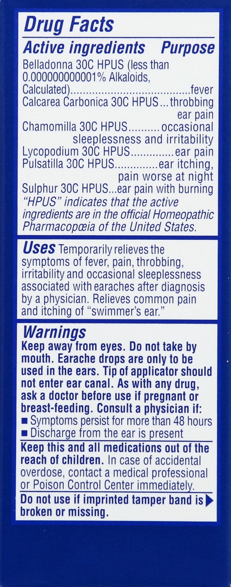 slide 10 of 10, Hyland's Earache Drops 0.33 oz, 0.33 oz