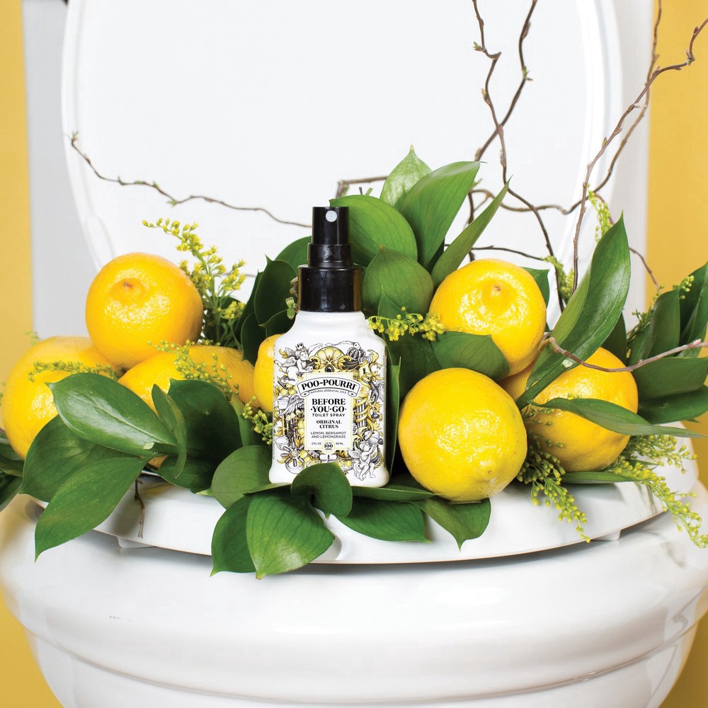 slide 9 of 76, Poo-Pourri Before-You-Go Original Scent Toilet Spray 2 fl oz, 2 fl oz