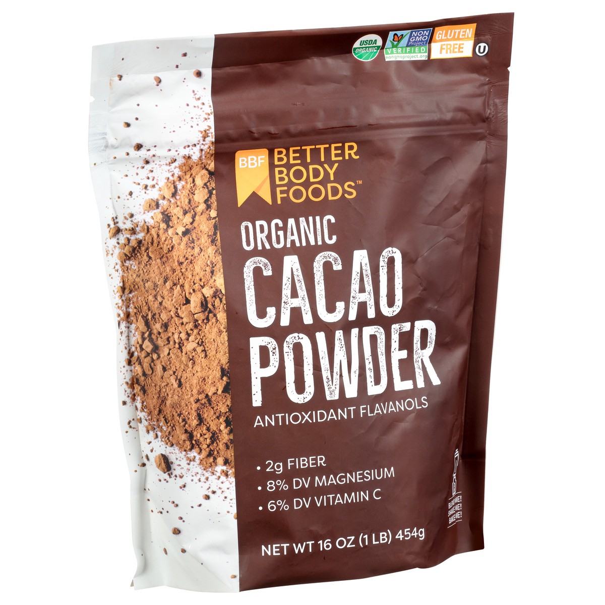 slide 7 of 12, BetterBody Foods Organic Cacao Powder 16 oz, 16 oz