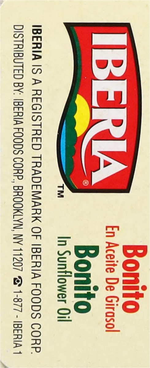 slide 6 of 14, Iberia Wild Caught Bonito in Sunflower Oil 4 oz, 4 oz