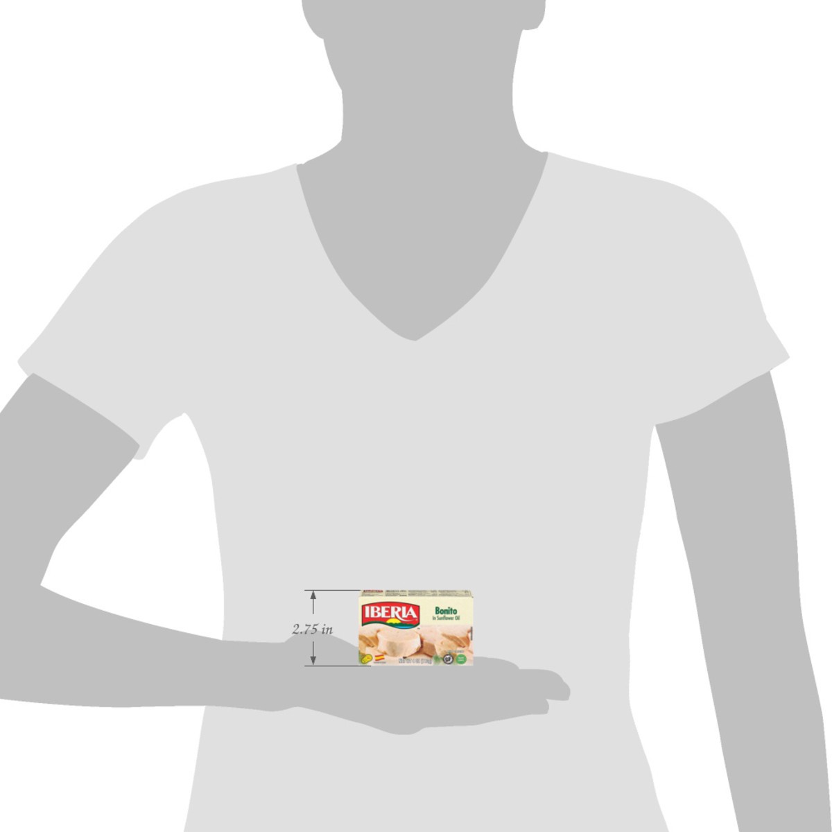 slide 5 of 14, Iberia Wild Caught Bonito in Sunflower Oil 4 oz, 4 oz