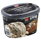 slide 1 of 1, Harris Teeter Premium Ice Cream - Denali Original Moose Tracks, 48 oz