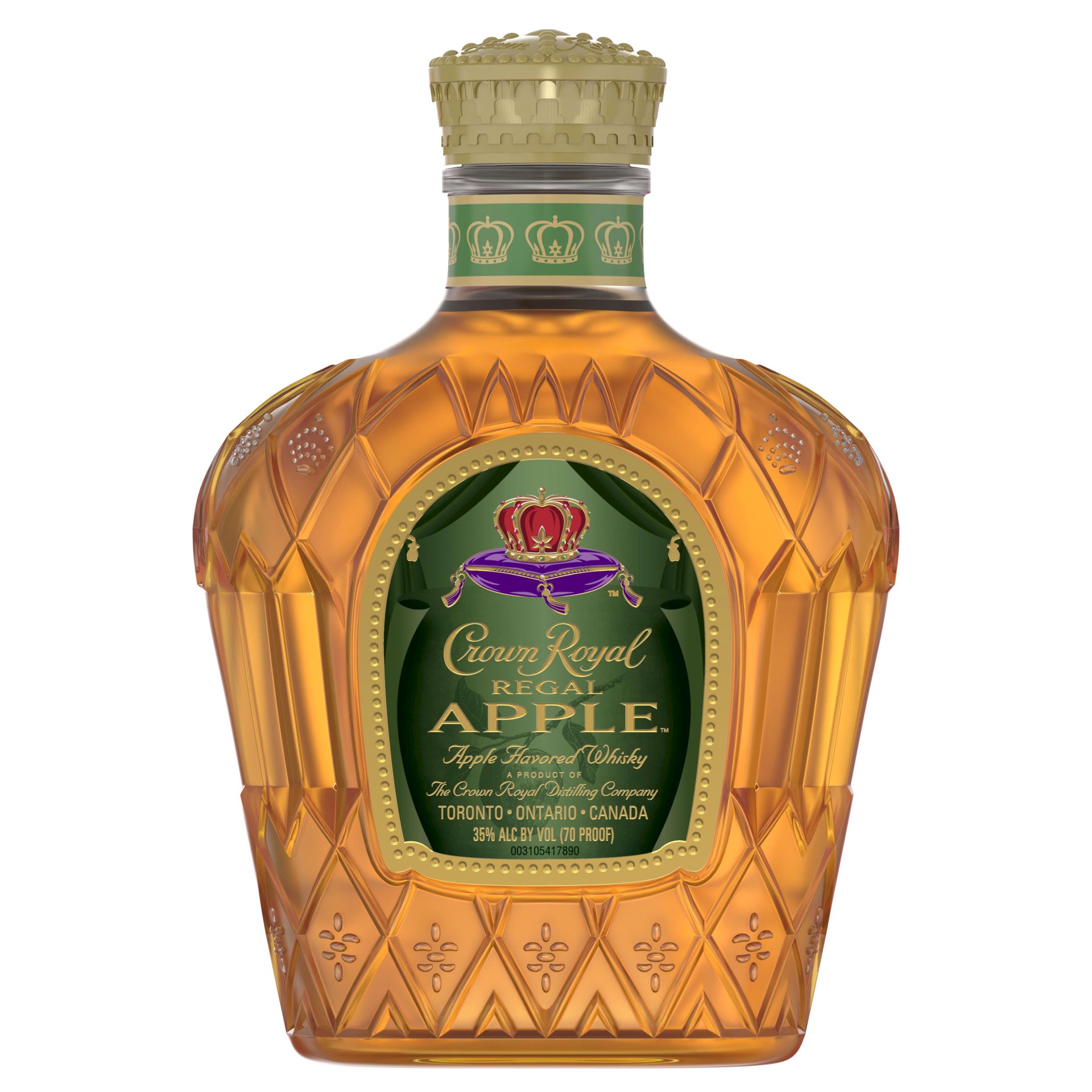 slide 1 of 13, Crown Royal Regal Apple Flavored Whisky, 375 mL, 375 ml