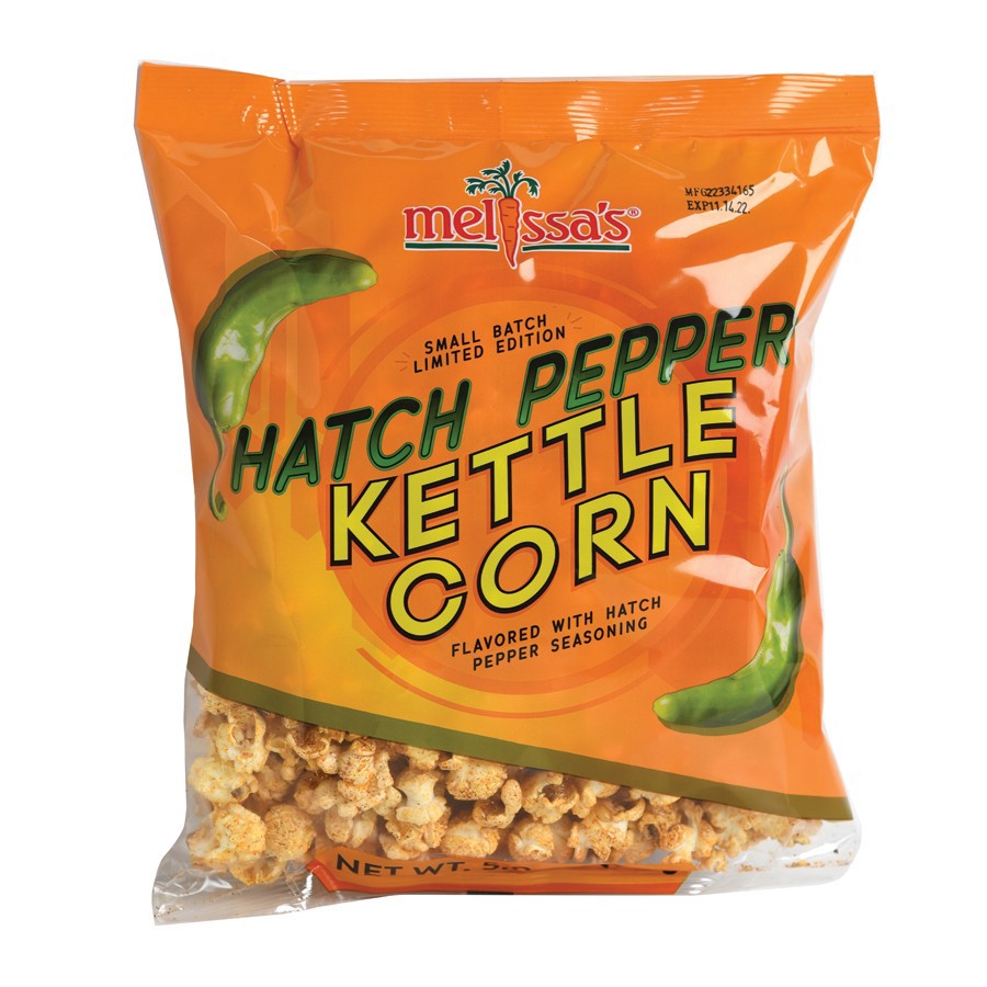 slide 1 of 1, Melissa's Hatch Pepper Kettle Corn 3.9Oz, 5 oz