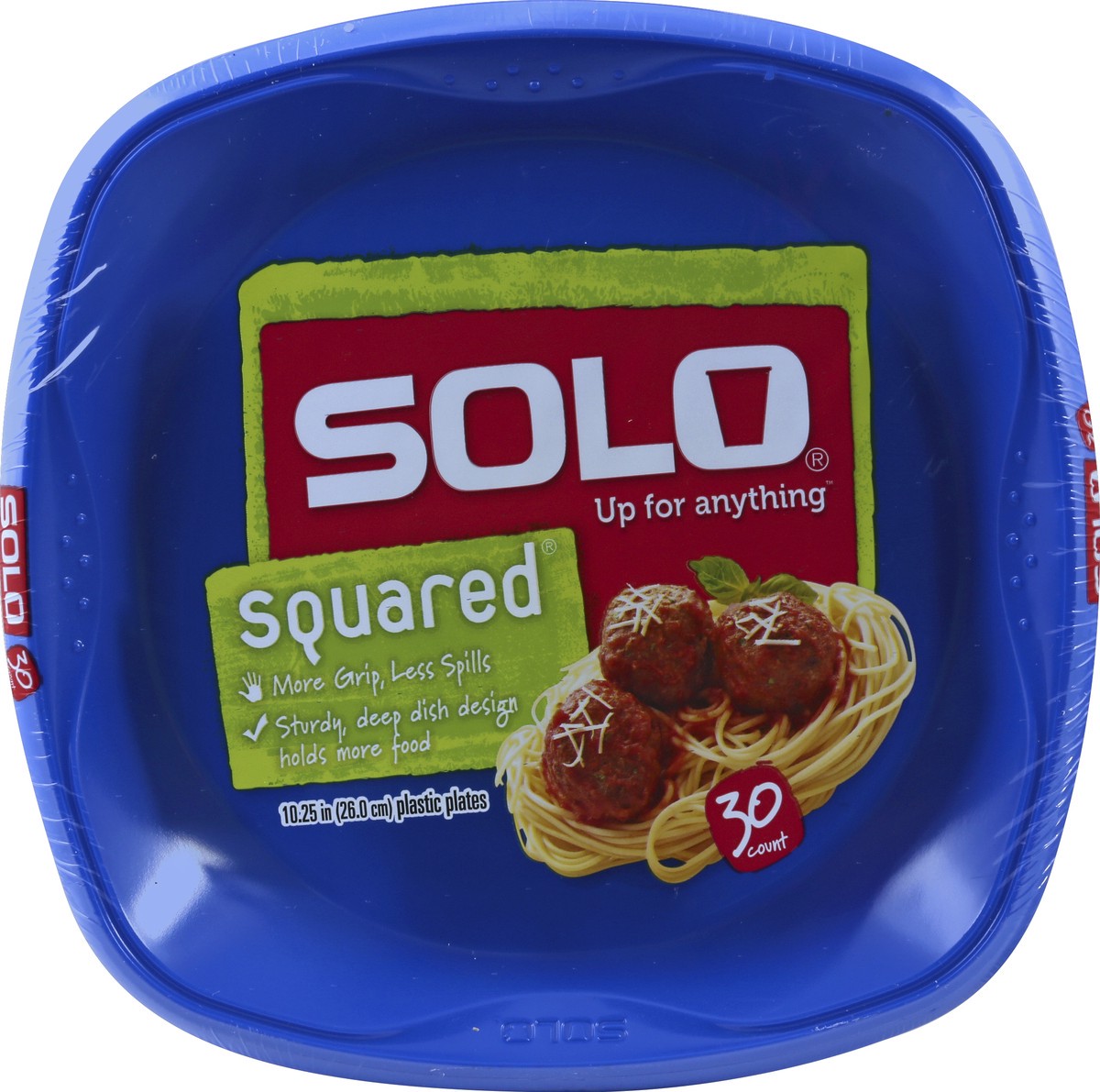 slide 1 of 5, Solo Plastic Plates 30 ea, 30 ct