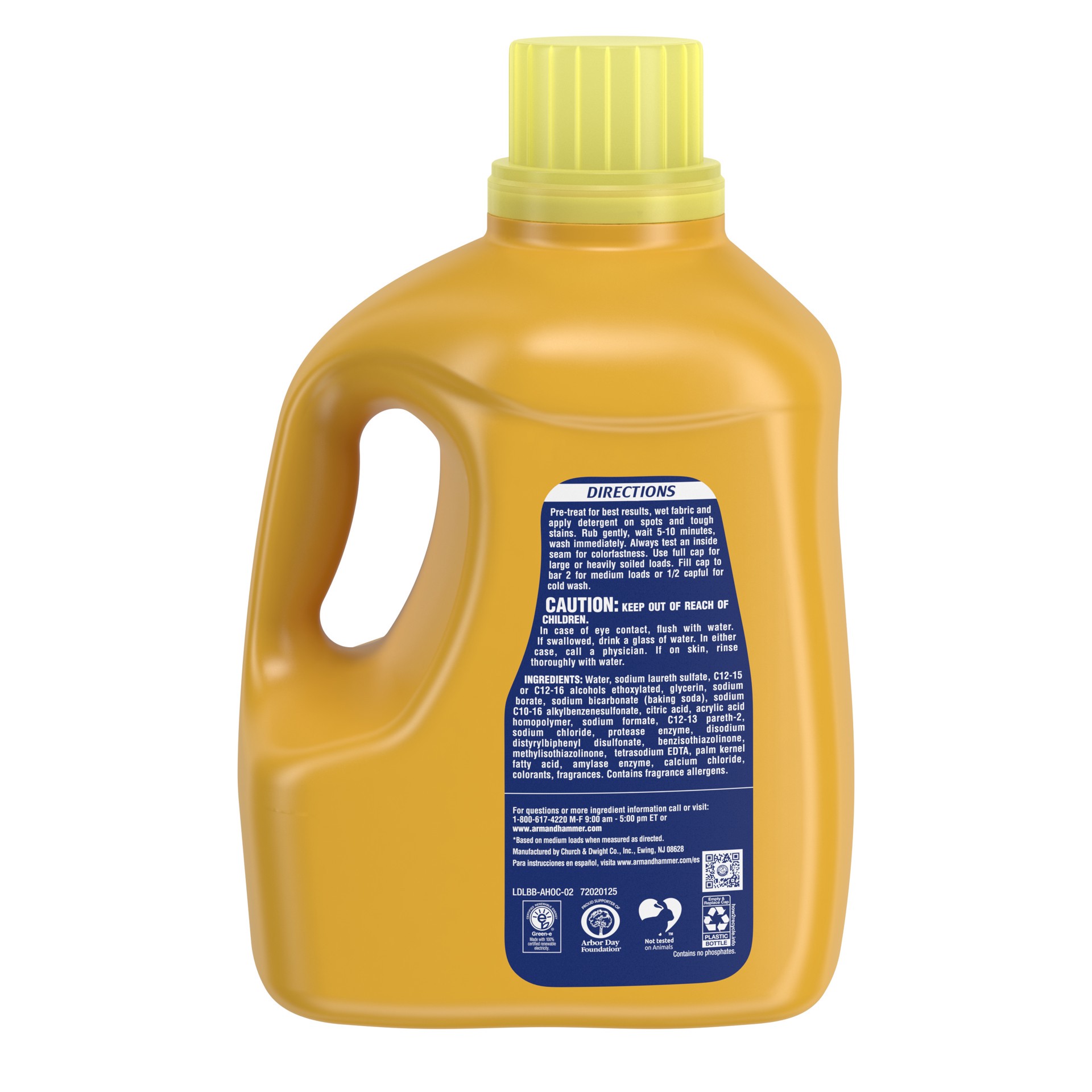 slide 3 of 5, ARM & HAMMER Plus Oxi Clean Clean Meadow Detergent 131.25 oz, 131.25 oz