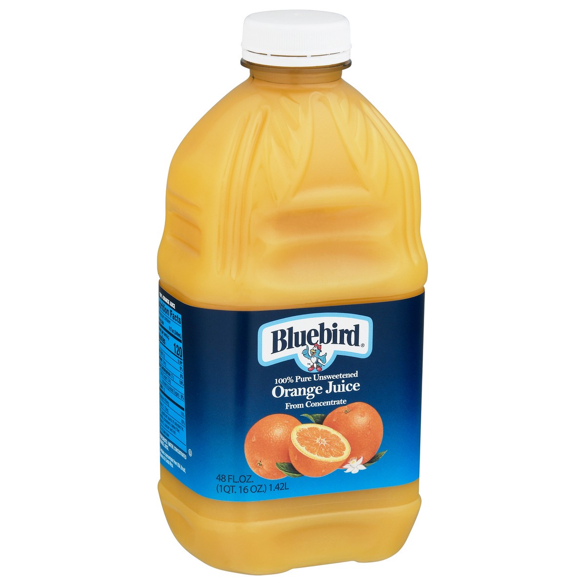 slide 6 of 9, Bluebird Orange Juice - 48 oz, 48 oz