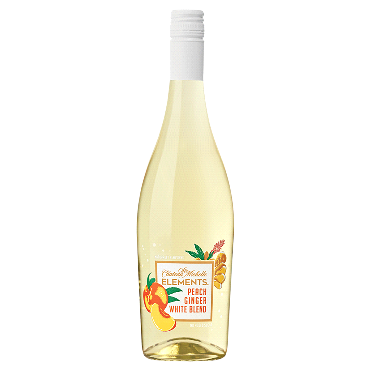 slide 1 of 1, Chateau Ste. Michelle Elements Peach Ginger White Blend 750 ml Bottle, 750 ml